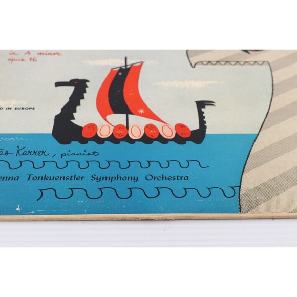 Grieg, Felicitas Karrer– Piano Concerto In A Minor Opus 16 1952 LP Record P12-10 - Picture 6 of 16